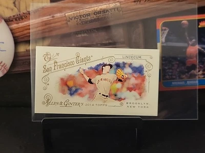 2014 Topps Allen & Ginter's Mini Tim Lincecum #32 San Francisco Giants 🔥 - Image 1 of 4
