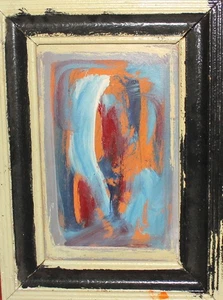 Vintage abstract expressionism tachisme oil painting - Picture 1 of 12
