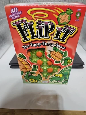 Flip It The Topsy-Turvy Game Think Fun Binary Arts One Player Puzzle Game  2000 - Image 1 of 2