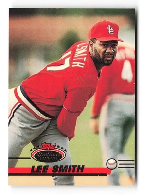 1993 Stadium Club #462 Lee Smith St. Louis Cardinals - Image 1 of 2