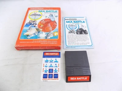 Boxed Intellivision Sea Battle Mattel Electronics - Inc Manual - Image 1 of 3