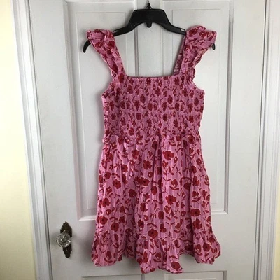 Vineyard vines Girls Smocked Floral Dress size XL (14) - Image 1 of 4
