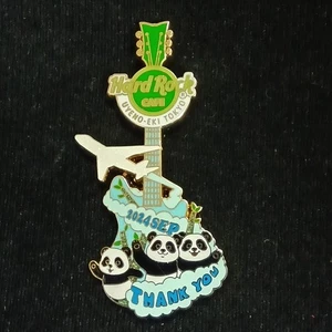 Hard Rock Cafe UYENO-EKI TOKYO Thank You Pandas Pin (Limitiert 500) - Bild 1 von 1