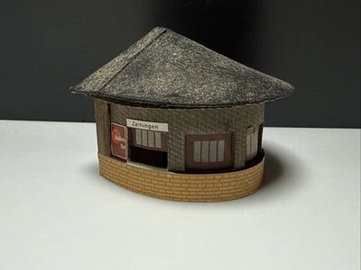 Spur H0 DDR TeMos Mitropa Kiosk Holz/Pappe Gebäude Piko Modellbahn TOP  - Bild 1 von 4