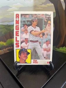 1984 Topps Tim Foli #342 Baseball Card - Picture 1 of 3