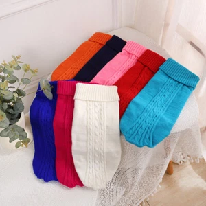Pet Knitted Sweater Pet Products Puppy Pullover Pet Clothing Dog Clothes Soft - Picture 1 of 18