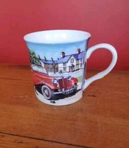 Triumph Roadster Sports Car Red GD Publishing Fine China Coffee Tea Cup Mug UK - Picture 1 of 8