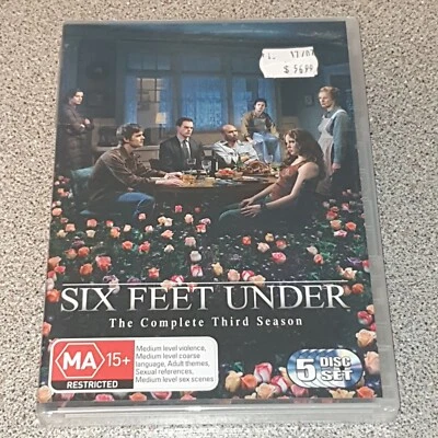 Six Feet Under - Complete Third Season / Series 3 (2001) 5 DVD Set - NEW SEALED - image 1 of 2