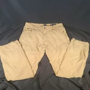 Kuhl Mens Pants Size 34x32 Khaki Konfidant Air Hiking Outdoors - Picture 1 of 9