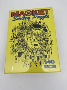 OFFICIAL CHINATOWN Market SMILE Y WORLD BBALL GAME PUZZLE SMILE Y®  140 Pcs NWT - Picture 1 of 4