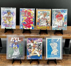Ronald Acuña Jr. Topps 7 CARD LOT! Fan Favorite, New Age, Blue Print And More!!! - Picture 1 of 15