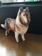Vintage Lefton Collie Dog Figurine 03103