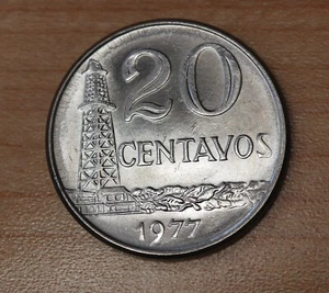 1977 Brazil 20 Centavos - Picture 1 of 2