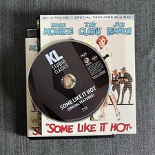 Some Like It Hot (1959) - Blu-ray (Extras Only) - Lemmon, Curtis - Like New