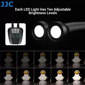 JJC LED Macro Arm Light with 10 Level Adjustable Brightness Photography - Picture 1 of 6
