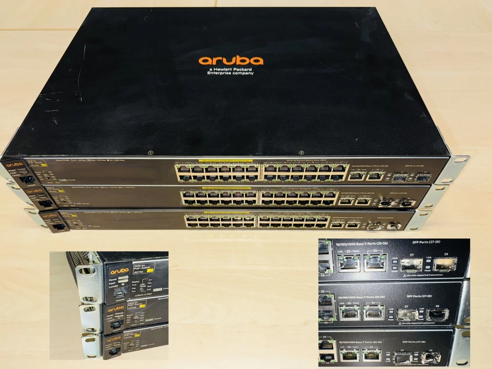 3x ARUBA HPE J9779A - HP-2530-24-PoEP - Image 1 of 1