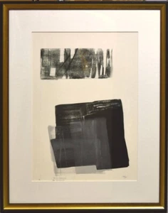 Toko Shinoda "DISTANCE" hand-colored lithograph/framed and signed by the artist - Picture 1 of 10