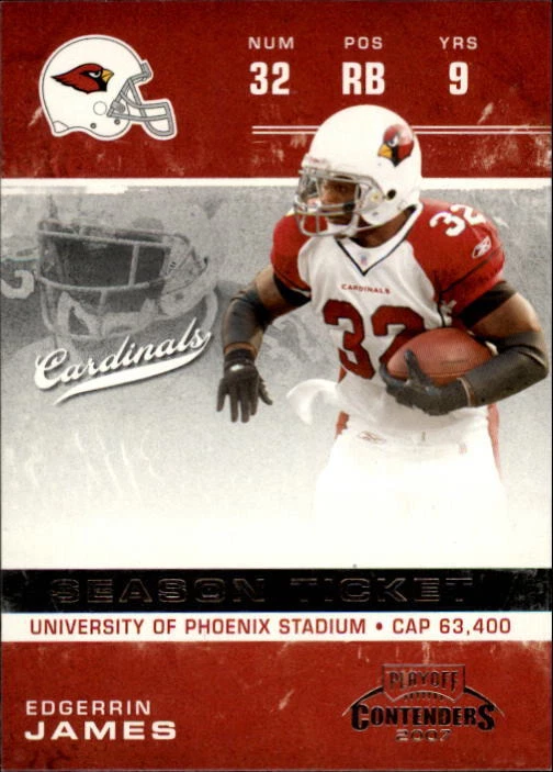 2007 Playoff Contenders Football Base Singles (Pick Your Cards) - Image 1 of 1