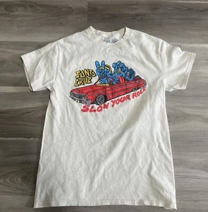 Santa Cruz Killer Acid Shirt Adult Small Skateboarding T-Shirt Slow Your Roll - Picture 1 of 4