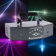 Laser RGB Showlaser DJ Lasereffekt DMX Show Party Licht Bühnenbeleuchtung 500mW