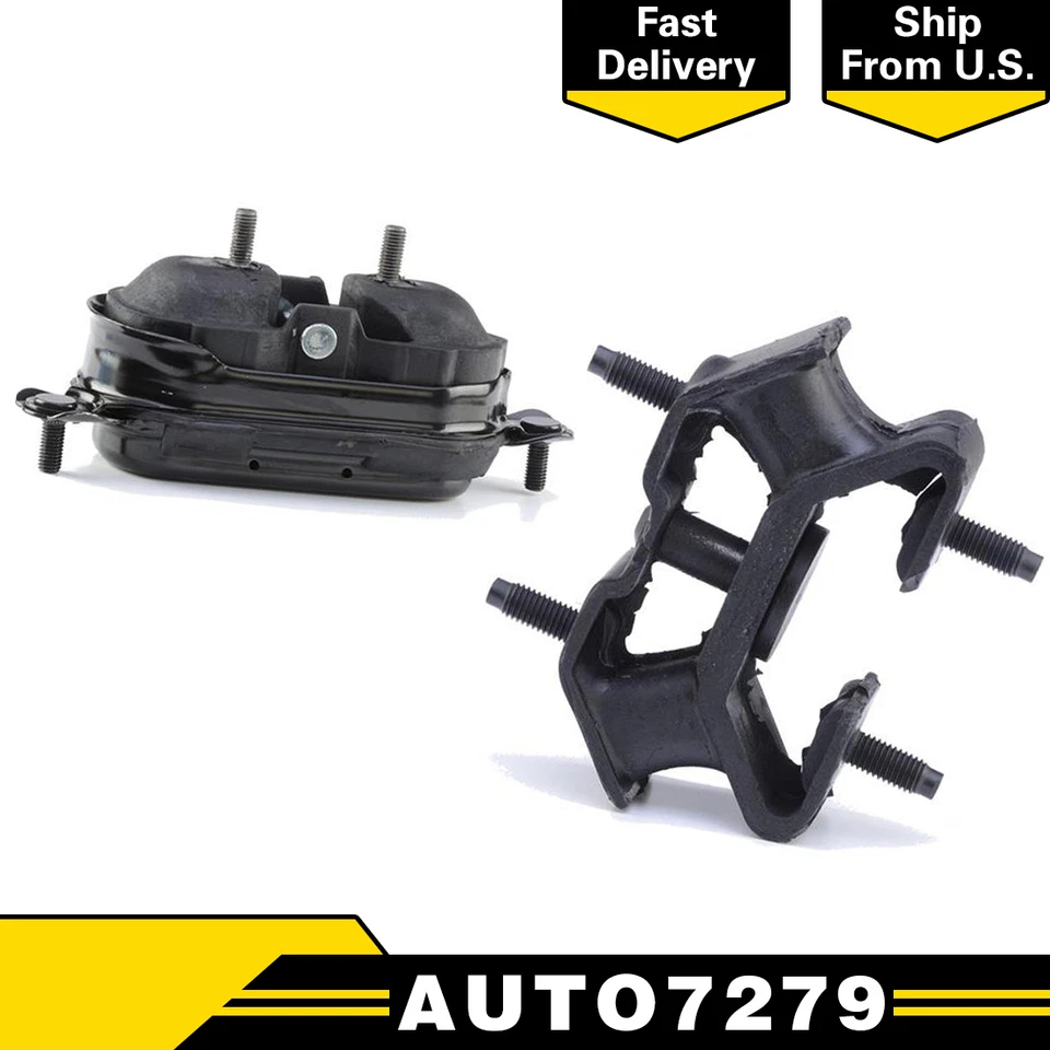 Engine & Trans Mount Set of 2 AT for 999-05 PONTIAC MONTANA 3.4L 4 Speed -Anchor - Image 1 of 4