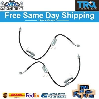 TRQ Front Brake Hose Fits 03-17 Chevrolet Express 2500 3500 4500 GMC Savana - Image 1 of 4