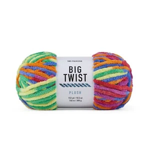 Big Twist Plush 4 Pack Super Bulky Polyester Yarn, 153 yd, 10.5 oz - Picture 1 of 8