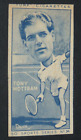 CIGARETTES CARD CARRERAS TURF SPORT SERIES 1949 #34 T. MOTTRAM TENNIS WIMBLEDON