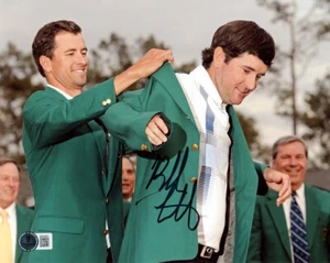 BUBBA WATSON SIGNED HANDSIGNIERT 8x10 FOTO THE MASTERS CHAMPION RARE BECKETT BAS - Bild 1 von 2