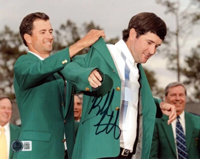 FOTO 8x10 firmada autografiada por BUBBA WATSON THE MASTERS CHAMPION RARA BECKETT BAS Foto 1 de 2