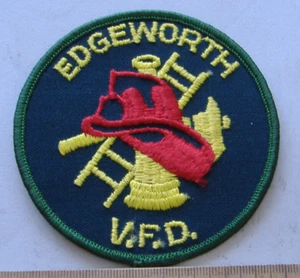 EDGEWORTH FIRE DEPT PENNSYLVANIA FABRIC PATCH - Picture 1 of 1