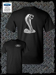 Licensed Ford / Shelby Cobra Logo T-Shirt - Official Product Mustang GT500 - Picture 1 of 6