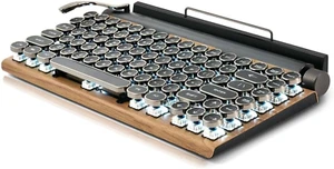 Typewriter Keyboard Wireless Retro Style, Vintage Classical - Picture 1 of 9