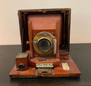 Antique Cycle Poco No. 4 Camera by Rochester Camera Mfg. Co. For Display 1890's - Picture 1 of 6