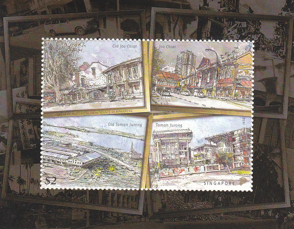 Monumentos Singapur 2011 MNH (SS 149) Foto 1 de 1