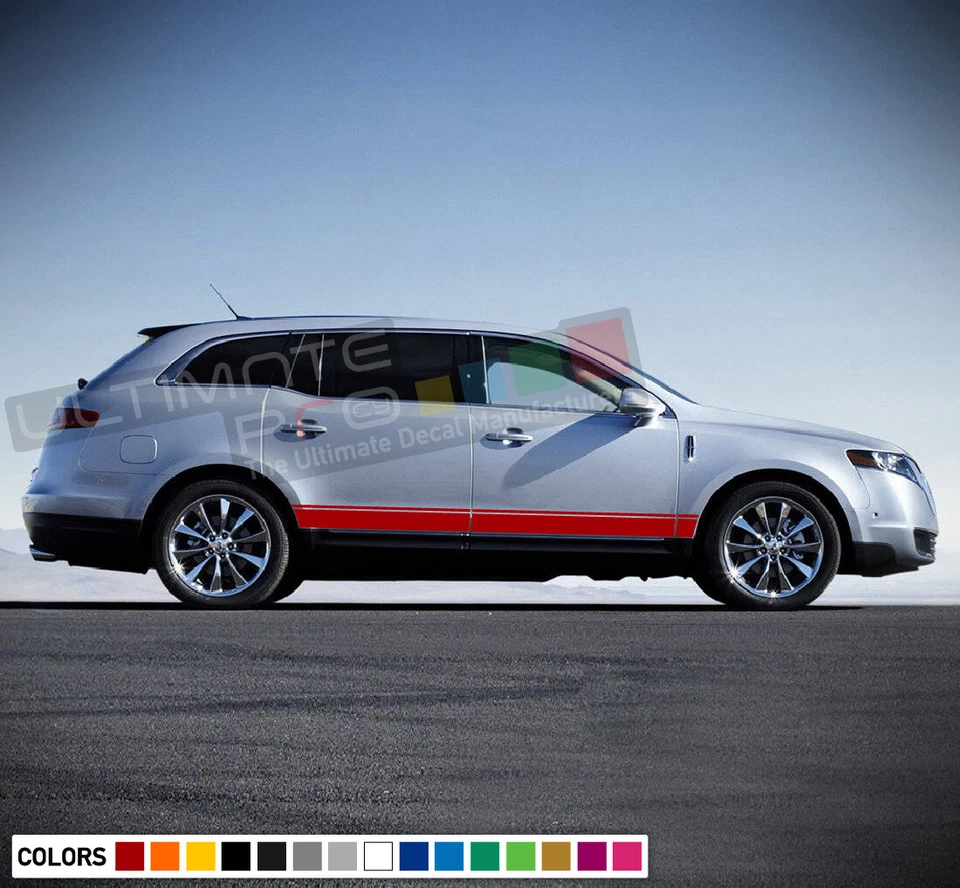 Kit de rayas para Lincoln MKT gráfico Turbo Off Road 2015 2016 2017 2018 2010 2020 Foto 1 de 4