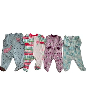 Paquete de 4 crestas pequeñas maravillas con patas de bebé de una pieza 0-3 m lugar para niños b - Imagen 1 de 13