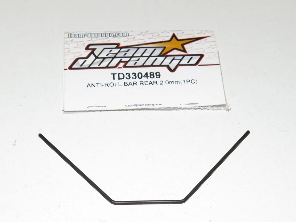 NEW Team Durango DNX408V2 Team Durango TD330489 Anti-Roll Bar Rear 2.0mm  - Image 1 of 1