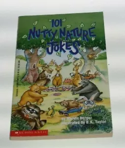 101 Nutty Nature Jokes Paperback Book (Like New) Melvin Berger 1994 Humor Funny - Foto 1 di 2