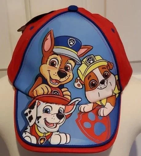 Gorra de béisbol PAW PATROL para niños pequeños niños niñas sombrero persecución mariscal escombros nueva con etiquetas Foto 1 de 1