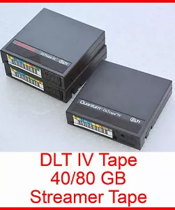 Dlt-Iv Tape Dlt Band Bands 20 40 70 80 Gb 35/70 Gb 40/80 Gb Freshly Formatted - Picture 1 of 1