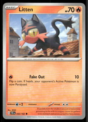 SV05: Temporal Forces #032/162 Litten - Image 1 of 2