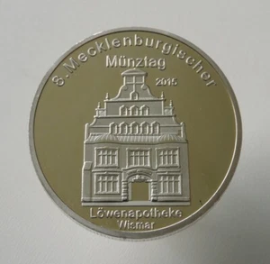 Alemania Medalla Wismar Löwen Apotheke - 8º Día de la Moneda de Mecklemburgo 2015 - Imagen 1 de 6