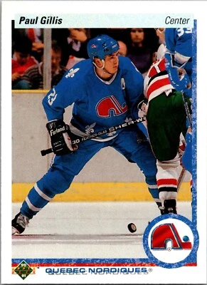 1990-91 Upper Deck Hockey  - #49 Paul Gillis - Image 1 of 2