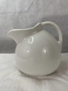 Vintage Chefsware Coors Farmhouse White Round ball Milk Tea Water jug pitcher - Bild 1 von 8