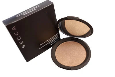 Becca Shimmering Skin Perfector Pressed Chocolate Geode .25 oz Full Size New Box - Image 1 of 4