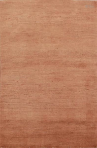 Durable Contemporary Gabbeh Solid Design Wool Rug - Made to Last! 3x5 ft - Picture 1 of 12