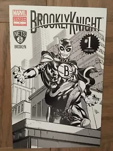 BROOKLYN NETS KNIGHT FUMETTO SGA MARVEL NUMERO 1A STAGIONE 2012 NY BASKETBALL - Foto 1 di 2