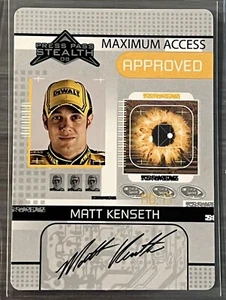 2008 Press Pass Stealth "Maximum Access" 🏎 #15 MATT KENSETH 🏁 NASCAR 🏁 - Picture 1 of 2