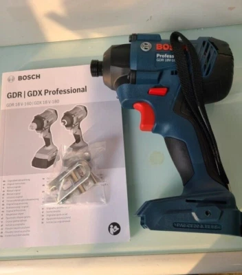 Bosch GDR 18V-210C Trapano a percussione 210Nm 3.400rpm 126mm EC Brushless Ba... - Immagine 1 di 2
